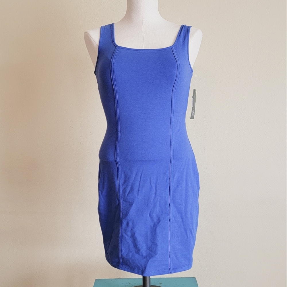 Wild Fable | Women's Sleeveless Seamed Bodycon Dress Cotton Blend